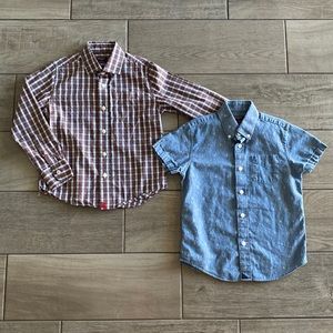 Boys UNTUCKit Button Up/Dress Shirts - Set of 2
